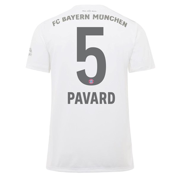 Camiseta Bayern Munich NO.5 Pavard 2ª Kit 2019 2020 Blanco